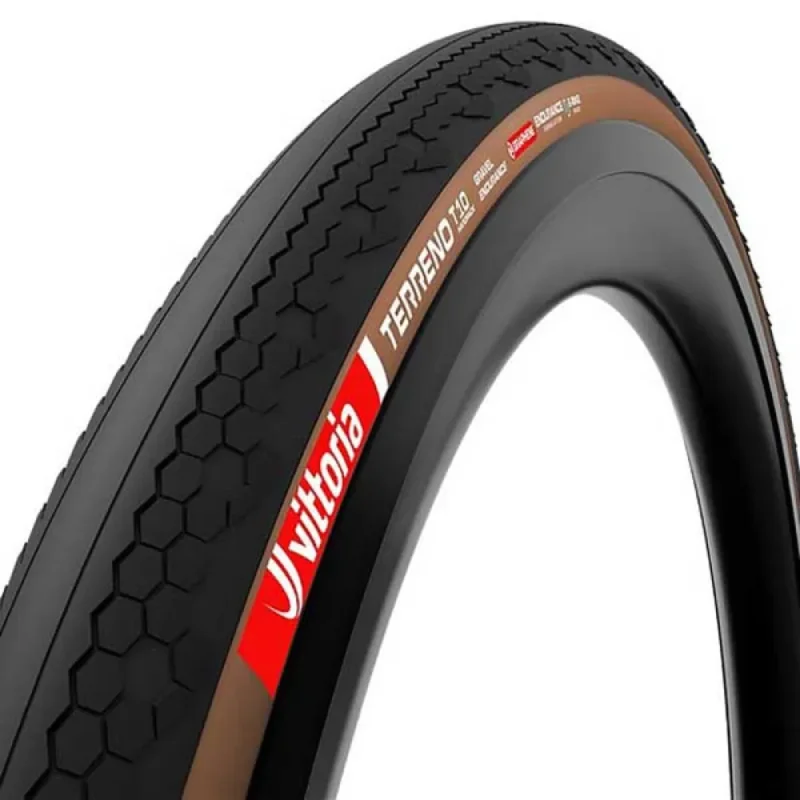 Acheter En Ligne Vittoria Pneu de gravel Terreno T10 Hardpack Endurance G2.0 Tubeless 700C x 40
