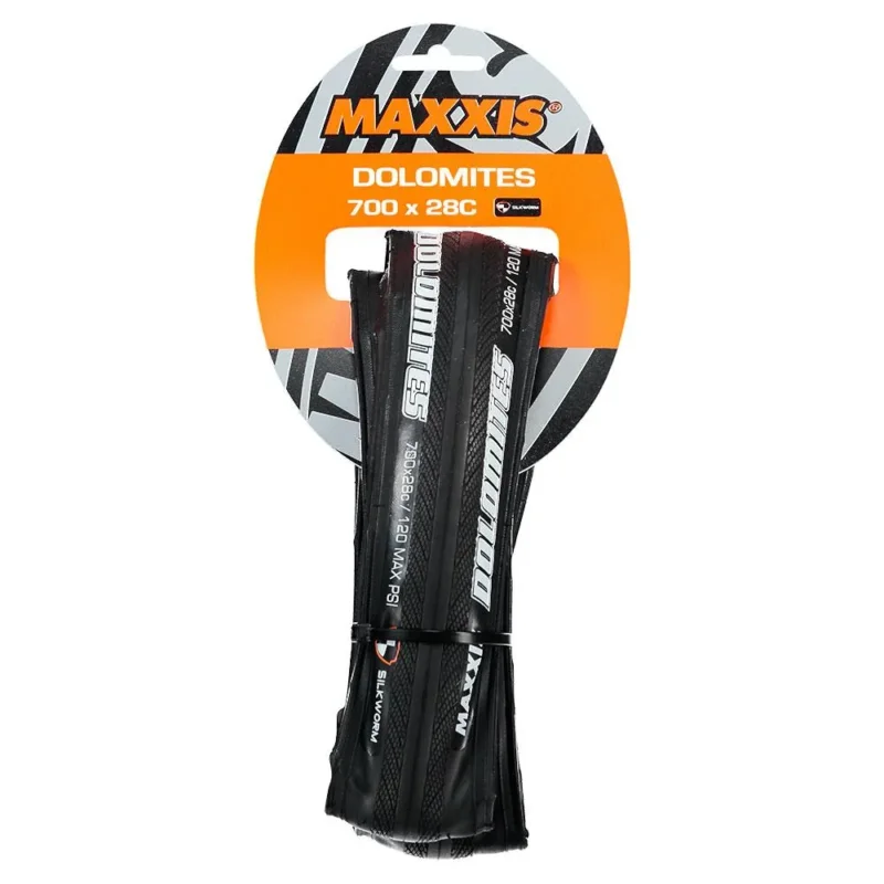 Maxxis Pneu de route Dolomites Silkworm 60 TPI 700C x 28 Marque