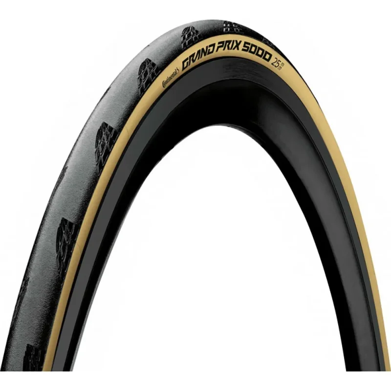 Prix Cassé Continental Pneu de route Grand Prix 5000 Creme 700C x 25