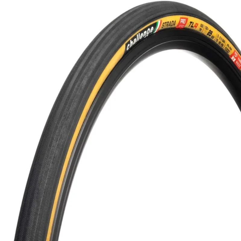 Challenge Pneu de route Strada Tubeless 700C x 25 Nouvel Arrivage