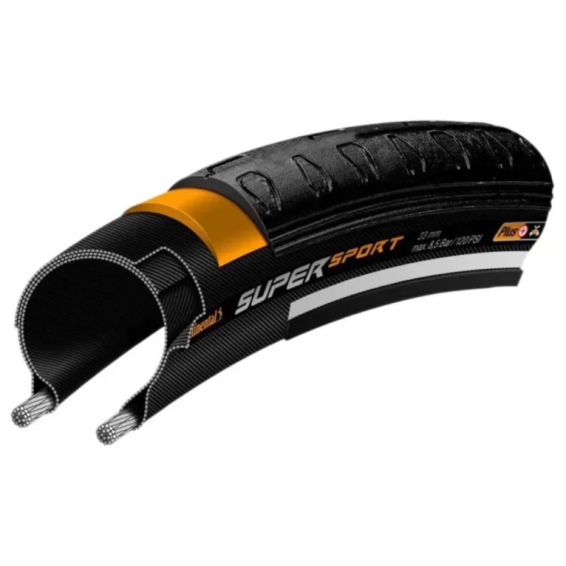 Continental Pneu de route Supersport Plus 700C x 25 Expédition Rapide