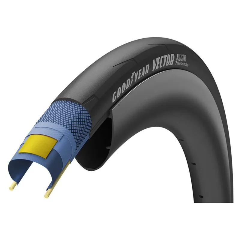 Goodyear Pneu de route Vector 4Seasons 60 TPI TLC Tubeless 700C x 30 Bon Marché