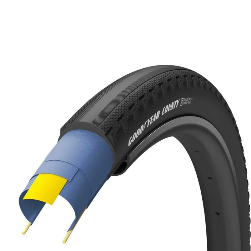 Achetez Aujourd'hui Goodyear Pneu rigide de gravel County 60 TPI Tubeless 700 x 40