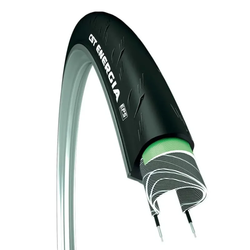 CST Pneu rigide de route Premium Energia Tubeless 700 x 25C Prix Réduit