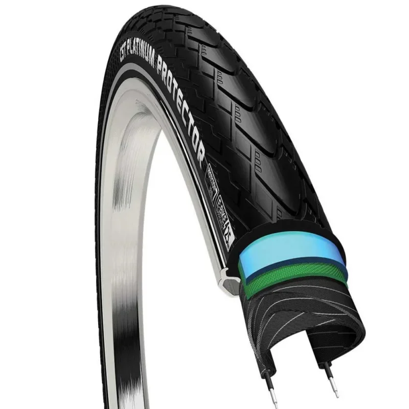 CST Pneu rigide urbain Platinum Protector C-1920 Single Reflex/LDP/EPS 700C x 45 Remise