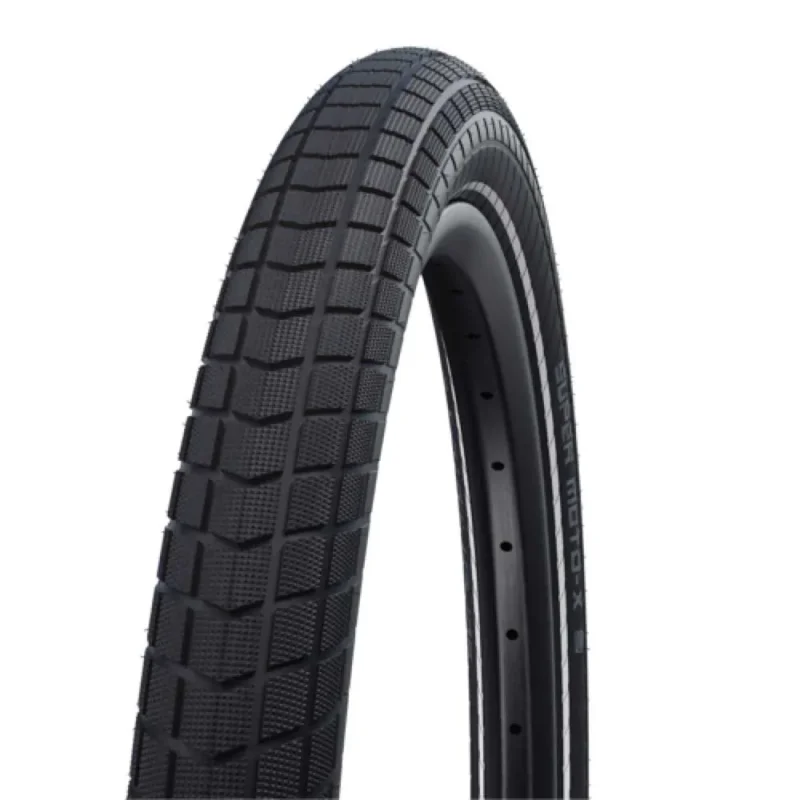 Schwalbe Pneu rigide urbain Super Moto-X DD Raceguard Performance HS439 20´´ x 2.80 Paiement Sécurisé