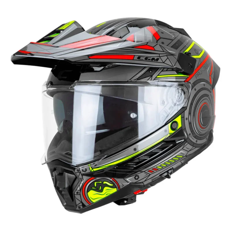 Pas Cher Cgm Casque intégral 366T Dual