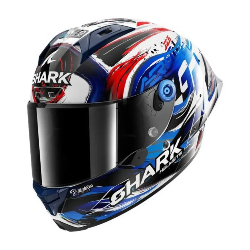 Petit Prix Shark Casque intégral Aeron-GP Fim Racing 1 Replica Zarco Signature