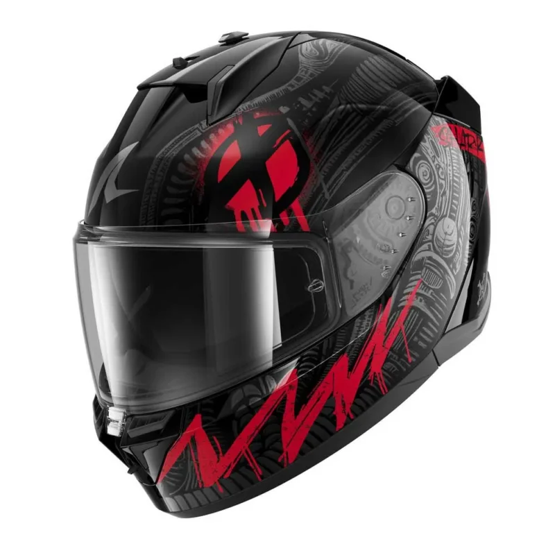 Commander Maintenant Shark Casque intégral D-Skwal 3 Shiever ECE