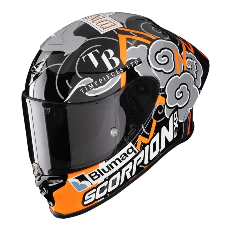 Solde Scorpion Casque intégral EXO-R1 EVO Air FIM Racing 1 Aron 2024