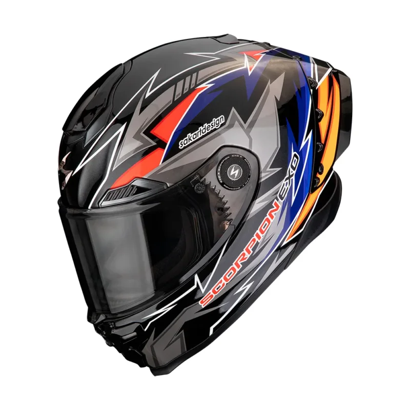 Retour Gratuit Scorpion Casque intégral EXO-Race Air Move On