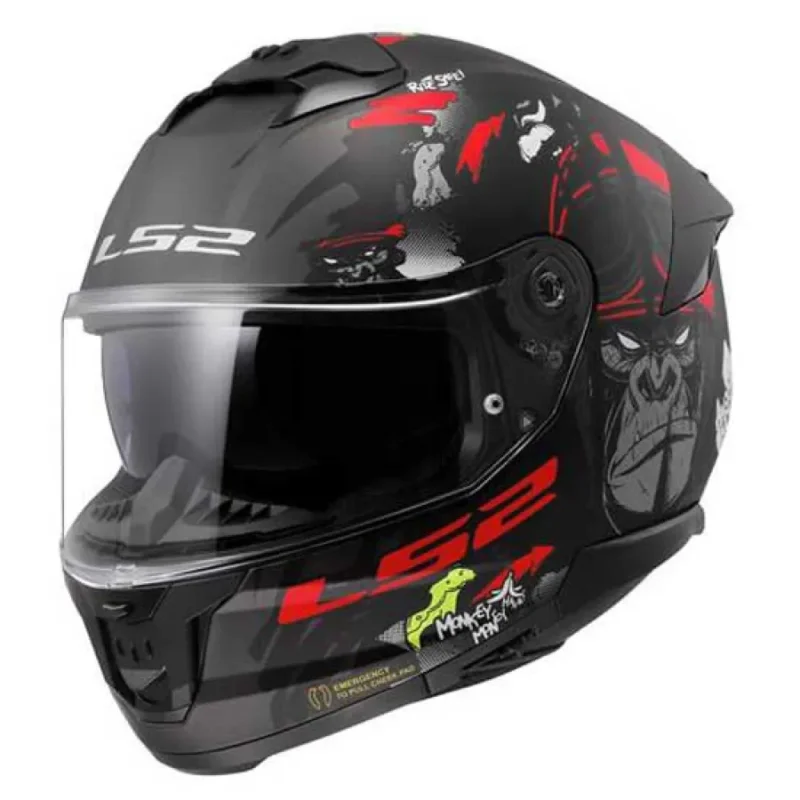 Affaire À Saisir LS2 Casque intégral FF808 Stream II Angry Monkey