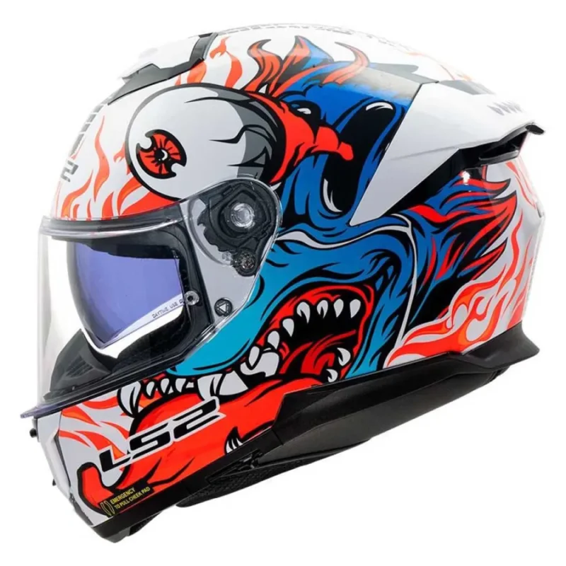 Offre Du Jour LS2 Casque intégral FF808 Stream II Inferno