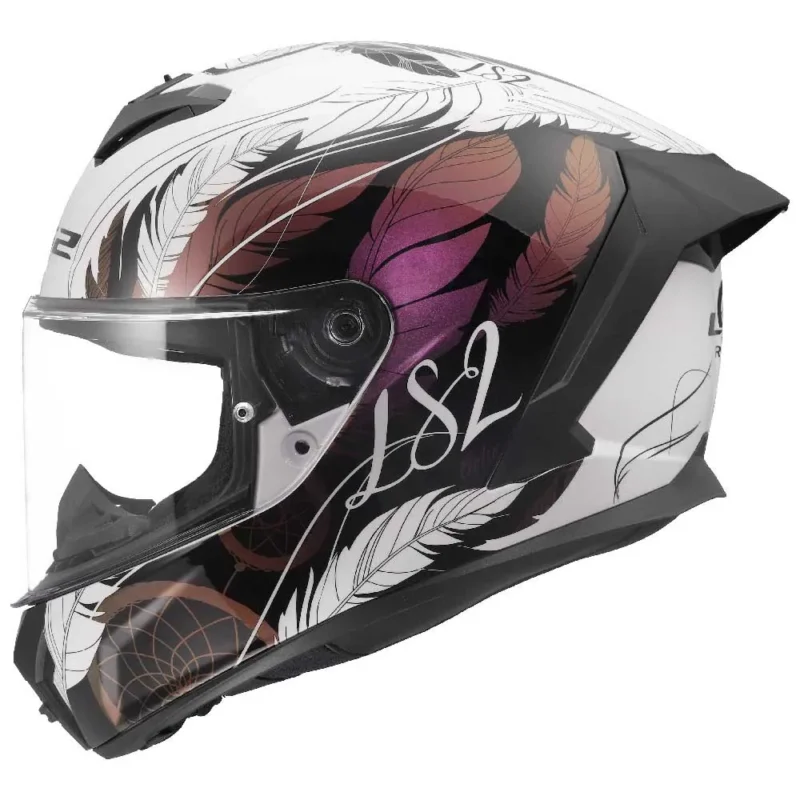 Certifié LS2 Casque intégral FF820 Rapid III Boho