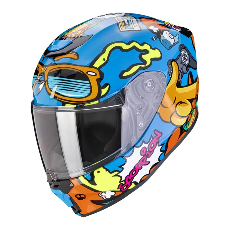 Authentique Scorpion Casque intégral junior EXO-JNR Air Fun