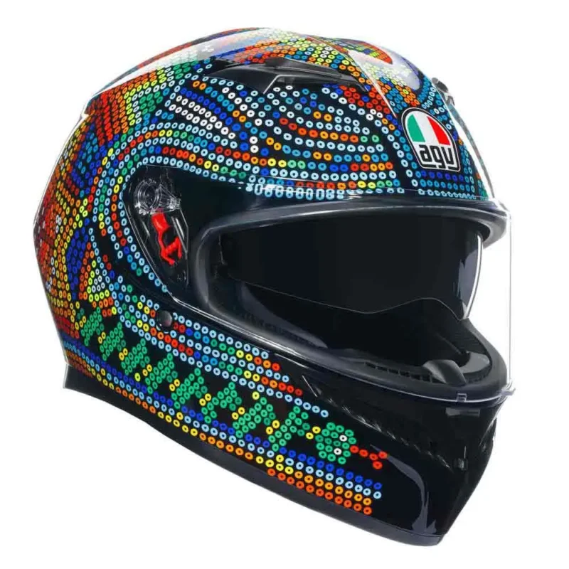Vente Directe AGV Casque intégral K3 Rossi Winter Test 2018 E2206 MPLK
