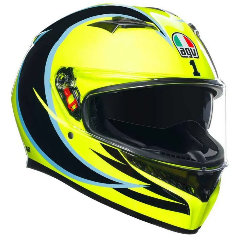 AGV Casque intégral K3 Rossi WT Phillip Island 2005 E2206 MPLK Expédition Rapide