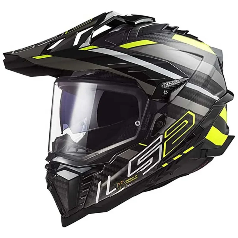 LS2 Casque intégral MX701 Explorer Carbon Edge Meilleur Choix