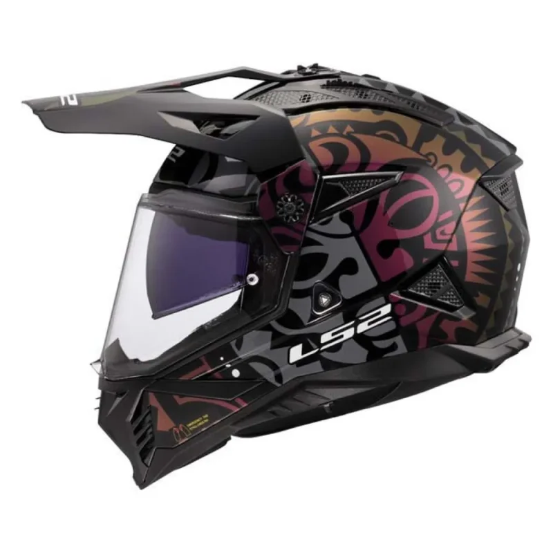 LS2 Casque intégral MX702 Pioneer II Rangi Vente Flash