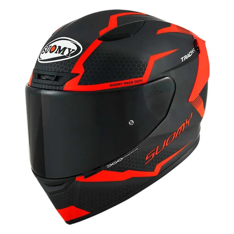 Suomy Casque intégral Track-1 Reaction Commander Vite