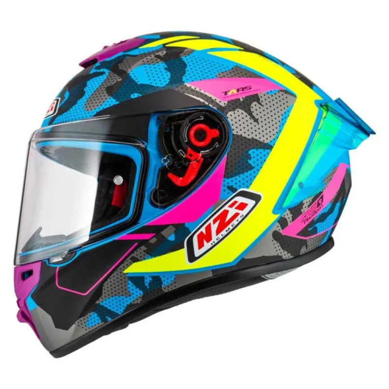 Nzi Casque intégral Trendy 3 Stream Camu Clear+Tinted Visor Prix Promo