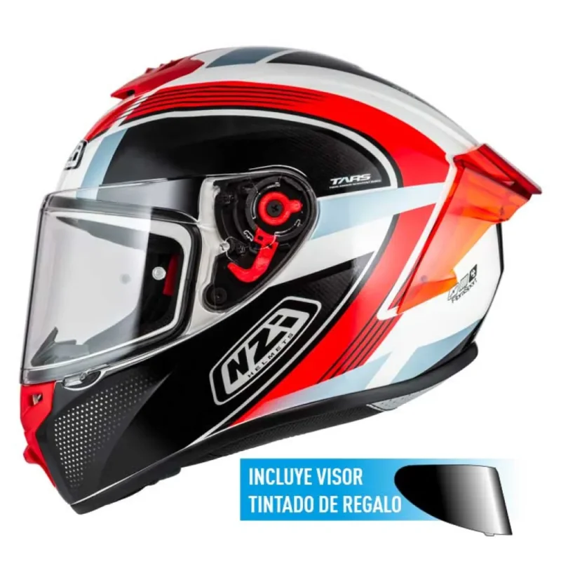 Quantité Limitée Nzi Casque intégral Trendy 3 Stream Rapid Clear+Tinted Visor