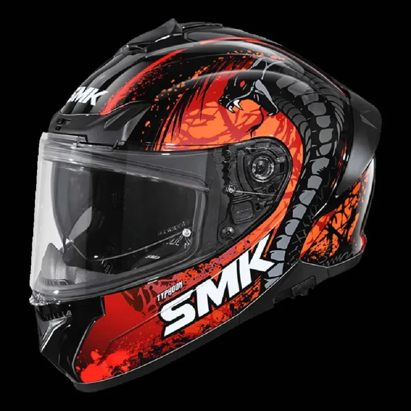 SMK Casque intégral Typhoon Reptile Marque