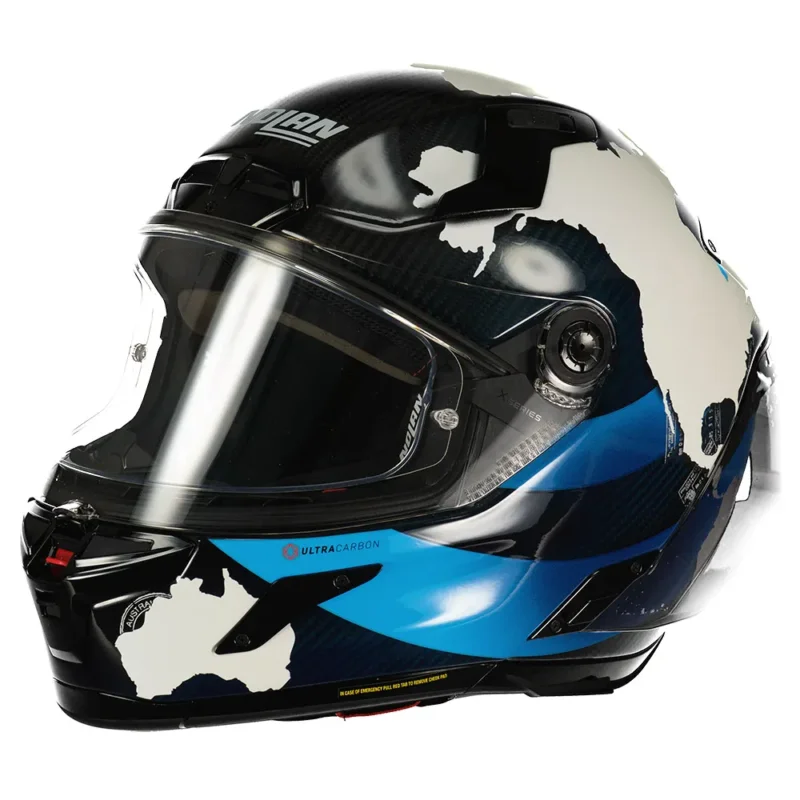 Nolan Casque intégral X-804 RS Ultra Carbon Carlos Checa 30th Anniversary Special Edition 355 Marque