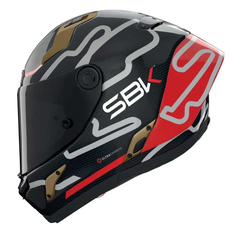 Nolan Casque intégral X-804 RS Ultra Carbon SBK Offre Exclusive