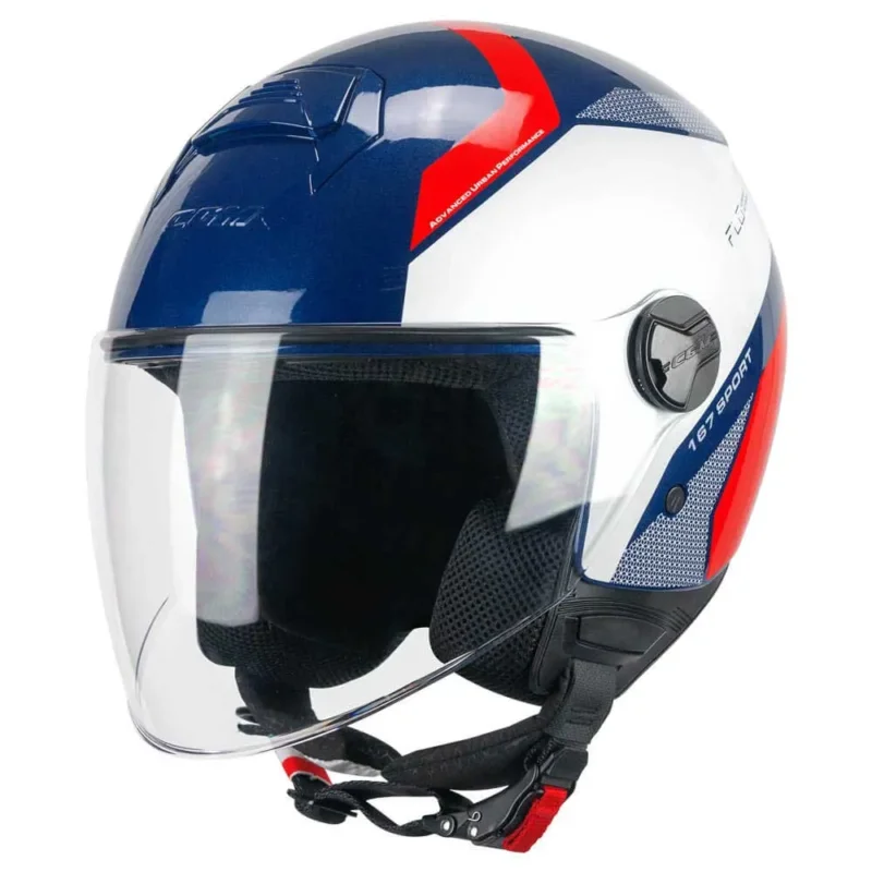 Produit De Marque Cgm Casque jet 167D FLO Sport Long Screen
