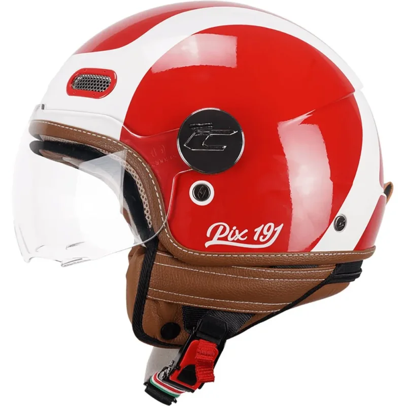 Quantité Limitée Cgm Casque jet 191G PIX Sprint Short Screen