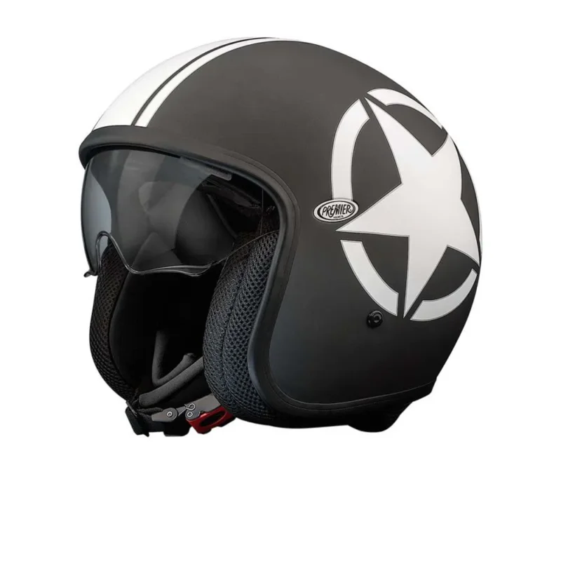 Premier Helmets Casque jet 23 Vintage Star 9 BM 22.06 Vente Flash