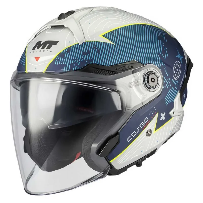 MT Helmets Casque jet Cosmo SV Layout Affaire À Saisir