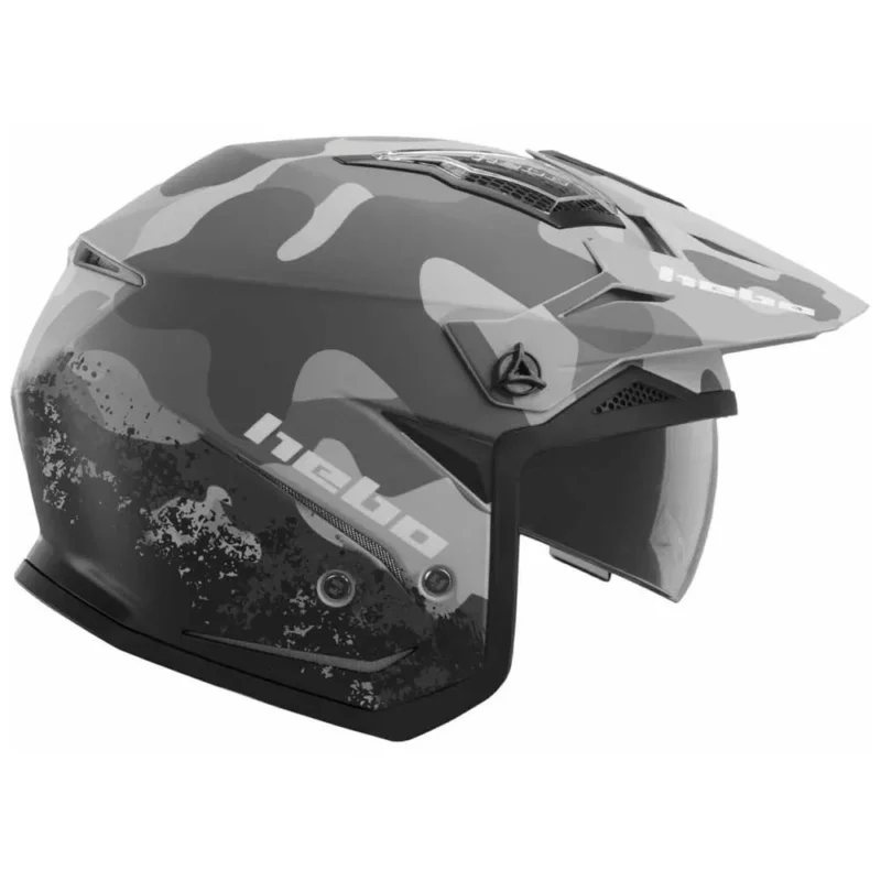 Hebo Casque jet HTR-P01 V6 Camo Acheter En Ligne