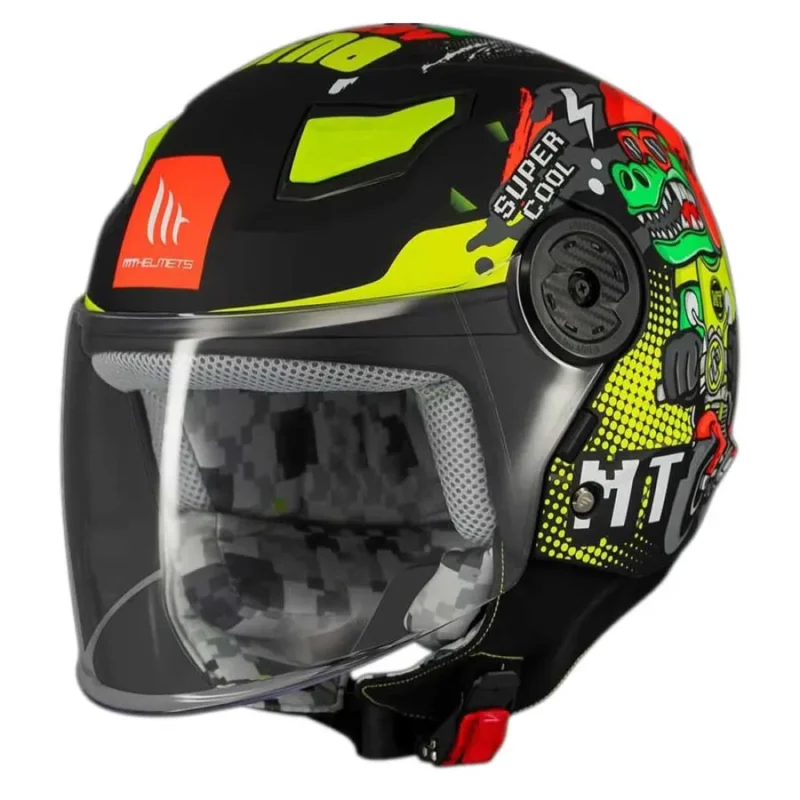 Acheter Direct MT Helmets Casque jet junior Lite Dino