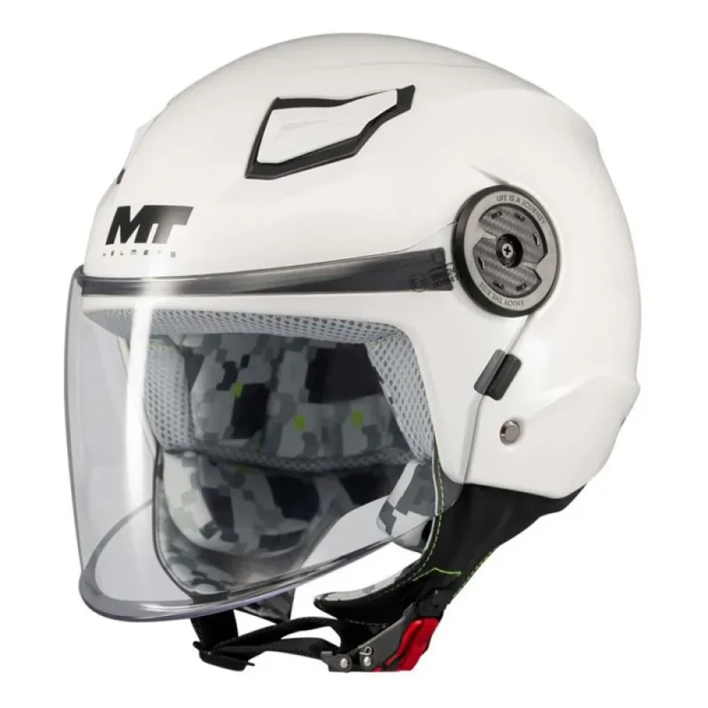 MT Helmets Casque jet junior Lite Pure Vente Directe