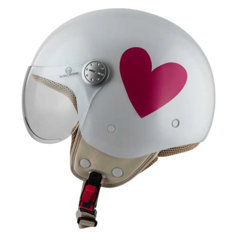 Nzi Casque jet Pasarela Corazón Prix Choc