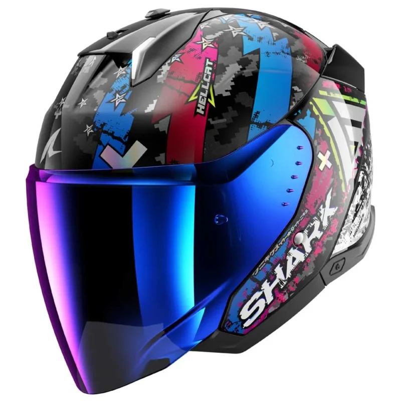 Shark Casque jet Skwal i3 Jet Hellcat Retour Gratuit