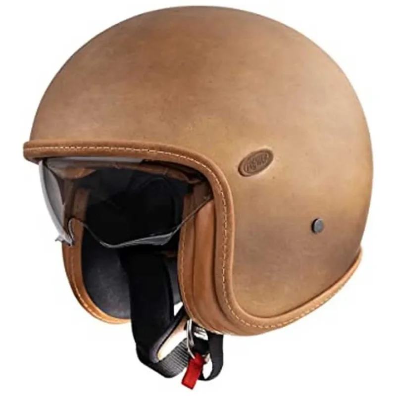 Premier Helmets Casque jet Vintage Platinum Edition 22.06 Bon Plan