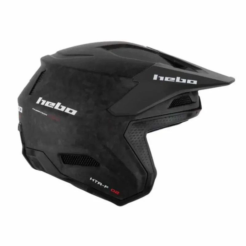 Hebo Casque jet Zone Race Carbon Forged Top Vente