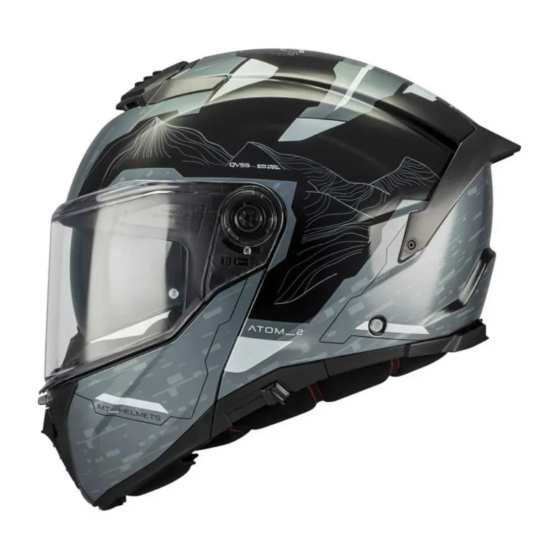 MT Helmets Casque modulable Atom 2 SV Highlands Prix Promo