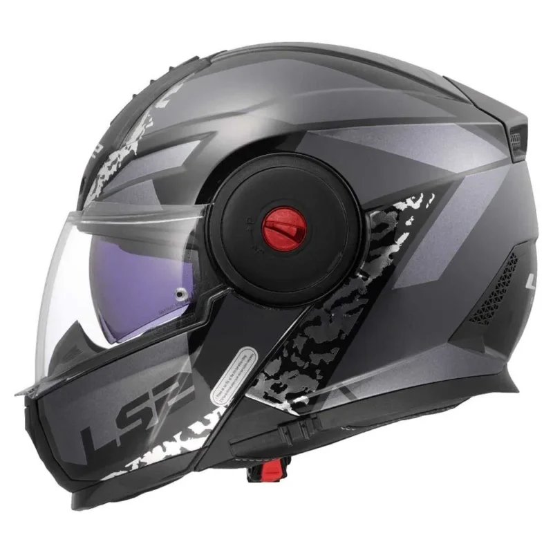 LS2 Casque modulable FF902 Scope II Oxyd Expédié Aujourd'hui