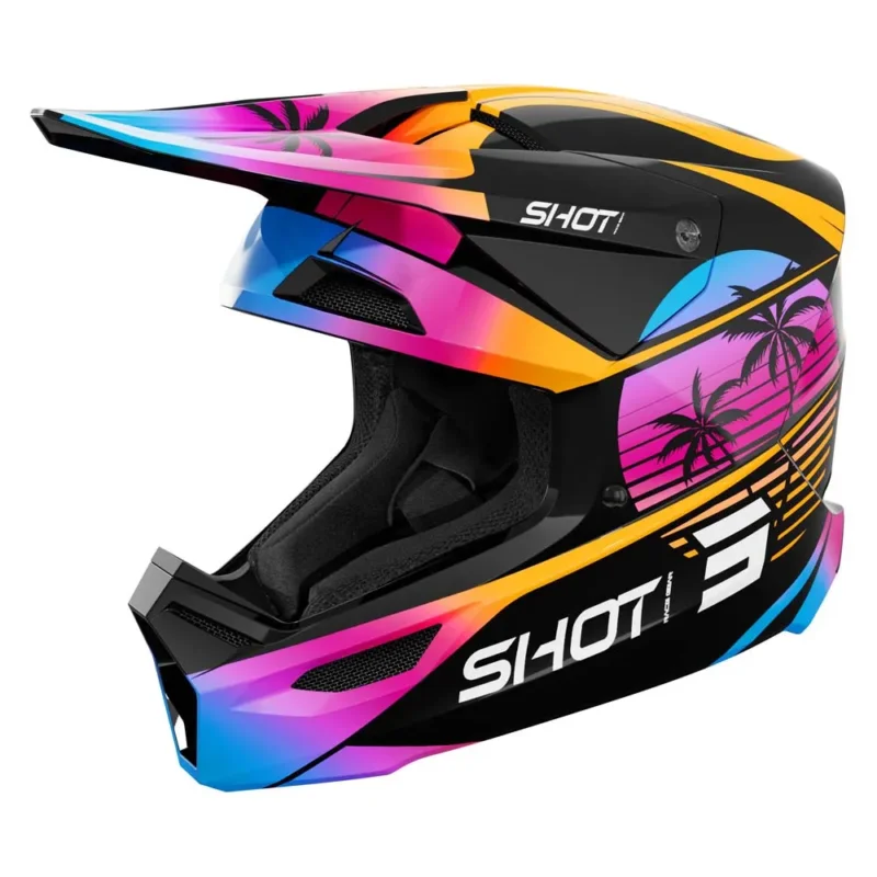 Shot Casque off-road junior Furious Miami Junior Soldes