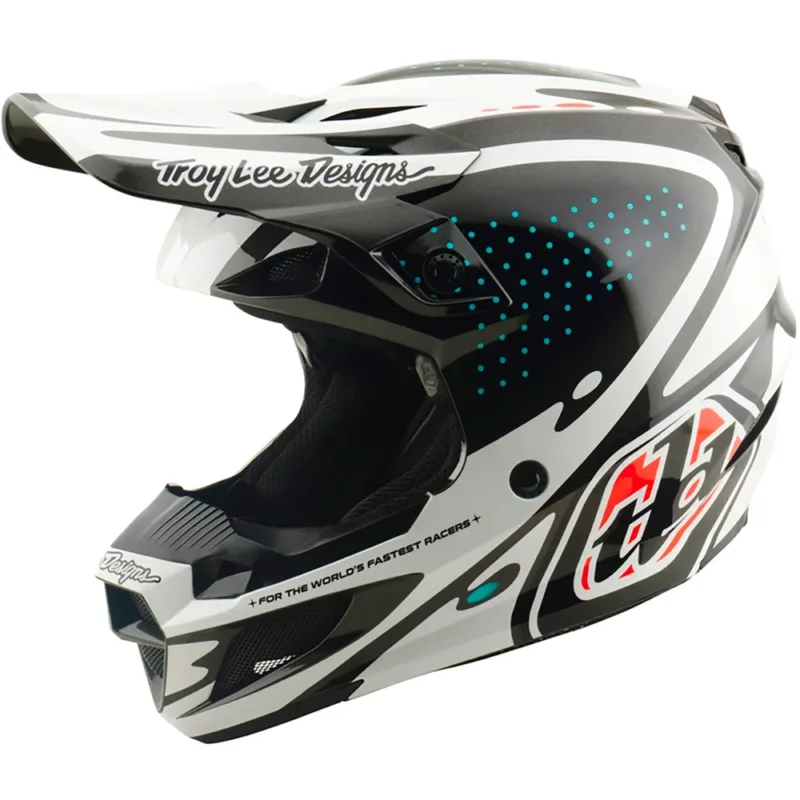 Troy Lee Designs Casque tout-terrain SE5 Polycarbonate The Line Offre Du Jour