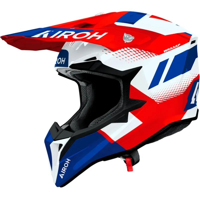 Airoh Casque tout-terrain Wraaap Vision Commander Vite