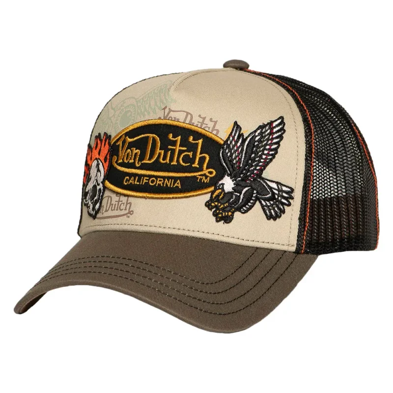Von Dutch Casquette de camionneur Patches Dernière Chance