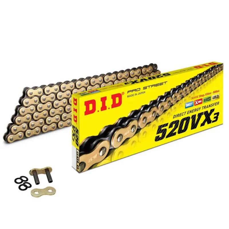 Did Chaîne 520VX3 Clip X-Ring Premium Affaire À Saisir