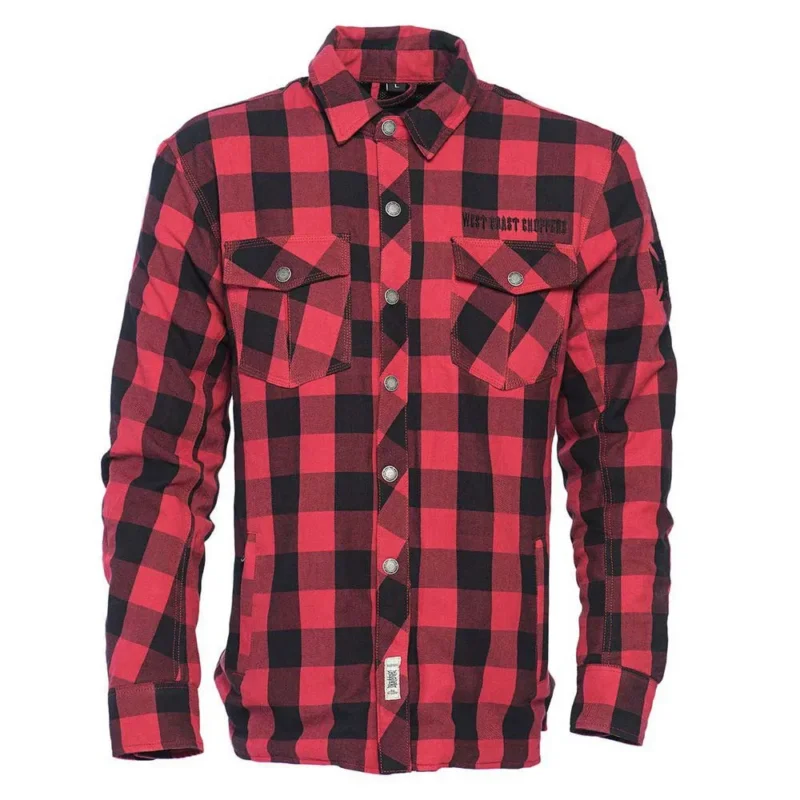West Coast Choppers Chemise à manches longues Dominator Aramidic lining Nouveauté