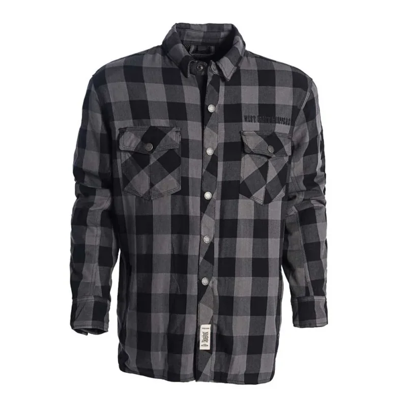 Commander Maintenant West Coast Choppers Chemise à manches longues Flannel Aramidic lining