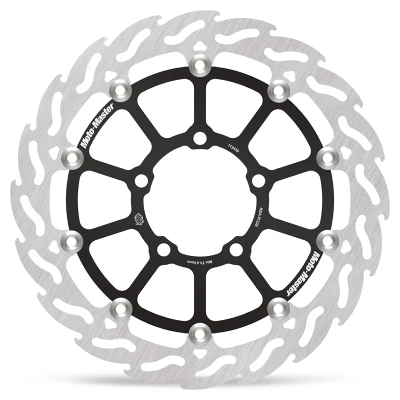 Moto-master Disque de frein avant flottant Flame Triumph Daytona 660 Abs 24-26/Street Triple 765 R Abs 23-26 112439 Haute Qualité